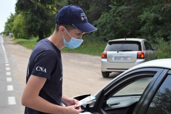 O nouă acțiune la Chișinău, în cadrul campaniei naționale „Denunță! Atitudinea ta contează!”