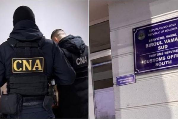 Sinteza CNA: Percheziții și arestări într-un dosar de corupție sistemică la posturile vamale Leușeni și Cahul și sechestre de peste 4 milioane de lei aplicate de ARBI