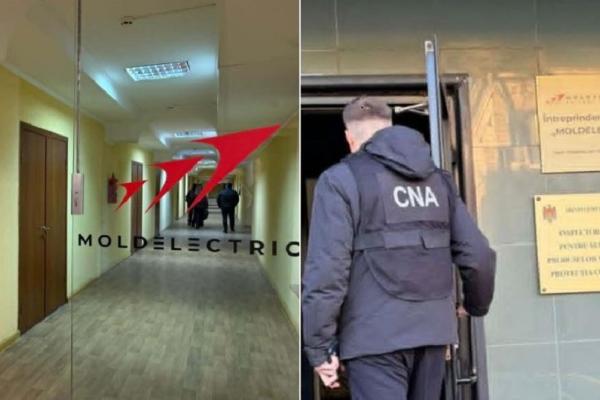 Percheziții într-un dosar privind gestionarea ilegală a deșeurilor periculoase și trucarea unei licitații la Î.S. „Moldelectrica”: Patru  persoane au fost reținute