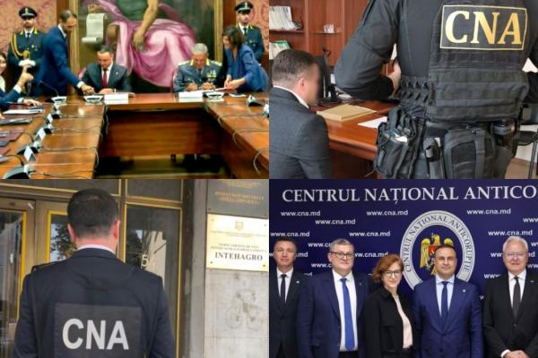 Sinteza CNA: Noi scheme de corupție descoperite, cooperare internațională fortificată cu Italia și bunuri sechestrate de 3 milioane de lei