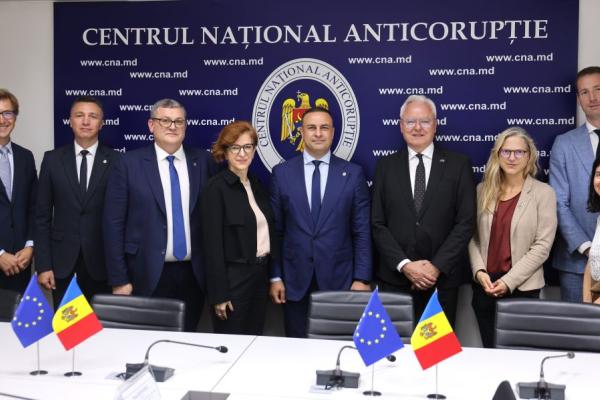 Directorul CNA a avut o întrevedere cu reprezentanții Comisiei Europene, Delegației UE și PNUD Moldova privind fortificarea capacităților instituționale și operaționale