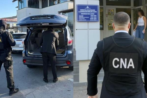 Percheziții CNA și PA: Peste 20 de cazuri de mită la înmatricularea ilegală a vehiculelor cu numere neutre. Un angajat al Postului Vamal Hîrbovăț și un angajat al ASP au fost reținuți pentru 72 ore de către ofițerii CNA