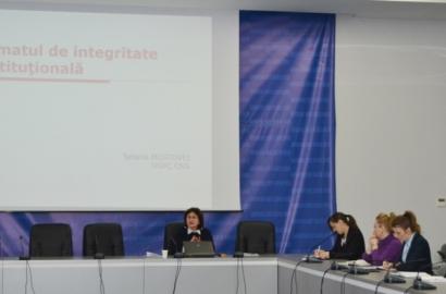 Centrul Național Anticorupție în parteneriat cu Ministerul Finanțelor a organizat un curs de instruire cu genericul „Integritatea funcţionarului public"