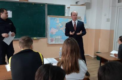 O lecție anticorupție la Liceul Teoretic Măgdăcești