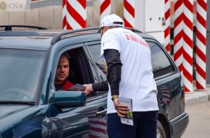 Acţiune de sensibilizare desfăşurată de CNA în parteneriat cu EUBAM la frontiera de stat