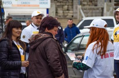 Acţiune de sensibilizare desfăşurată de CNA în parteneriat cu EUBAM la frontiera de stat