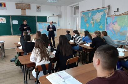 O lecție anticorupție la Liceul Teoretic Măgdăcești