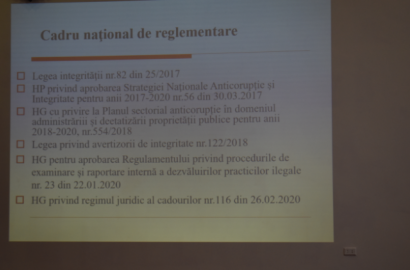 Despre standardele de integritate în sectorul privat la Agenția Proprietății Publice