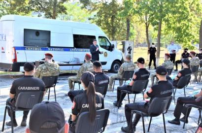 O nouă deplasare a Centrului mobil, destinat instruirilor anticorupție în aer liber