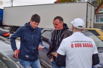 Acţiune de sensibilizare desfăşurată de CNA în parteneriat cu EUBAM la frontiera de stat