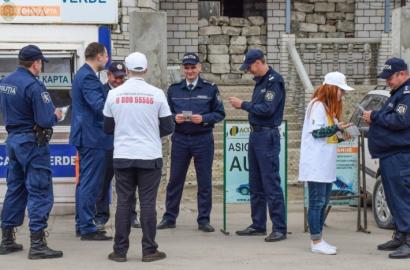 Acţiune de sensibilizare desfăşurată de CNA în parteneriat cu EUBAM la frontiera de stat