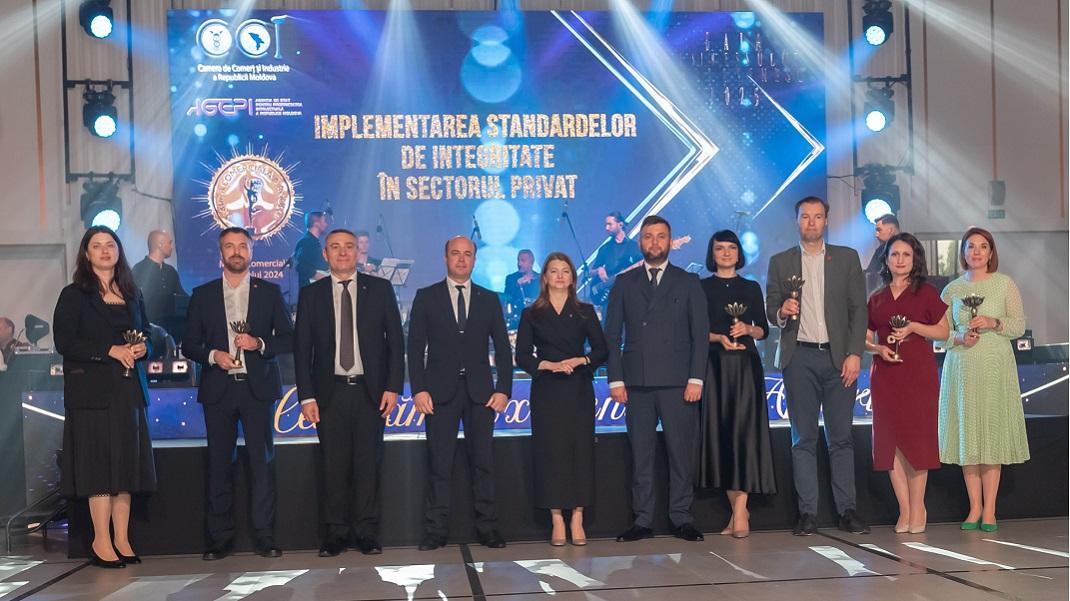 Șase companii private, distinse cu Trofeul Integrității de către CNA pentru implementarea standardelor de integritate 