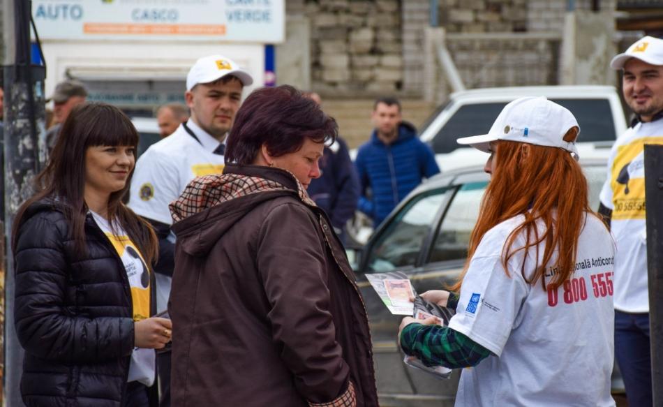 Acţiune de sensibilizare desfăşurată de CNA în parteneriat cu EUBAM la frontiera de stat