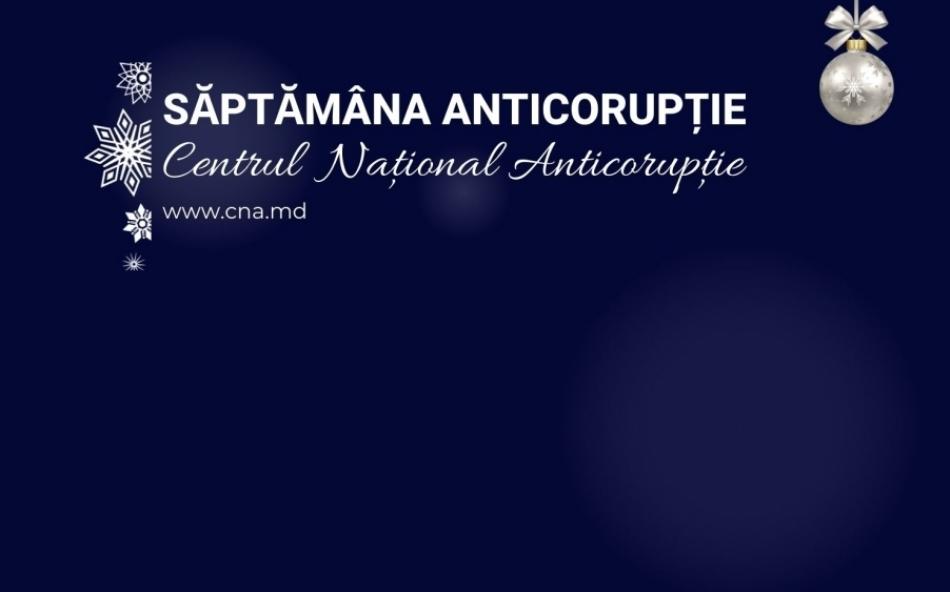 CNA va organiza mai multe activități de prevenire a corupției, cu ocazia Săptămânii anticorupție: procese de judecată simulate, instruiri, Gala voluntarilor și Quiz-uri Prointegritate