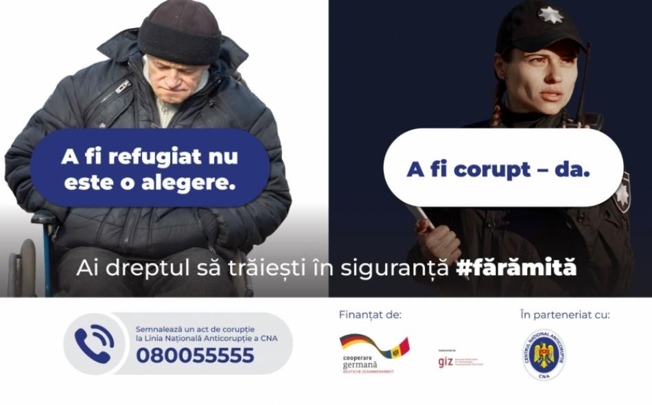 #FărăMită: cum refugiați ucraineni pot contribui la combaterea corupției în Moldova