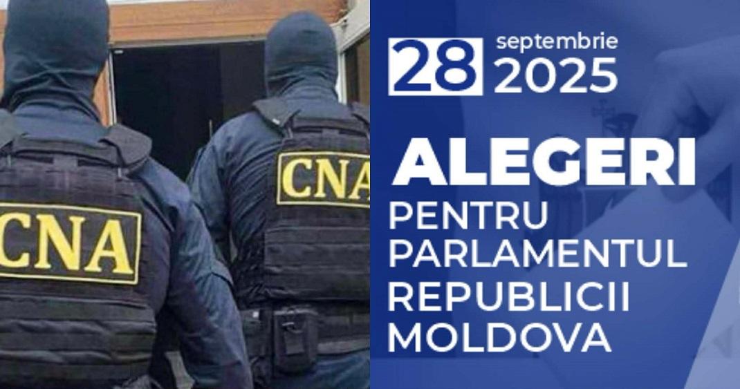 Un locuitor din Anenii Noi, reținut de CNA și procurori într-un dosar de corupție electorală și finanțare ilegală a formațiunilor politice în contextul scrutinului din 2025