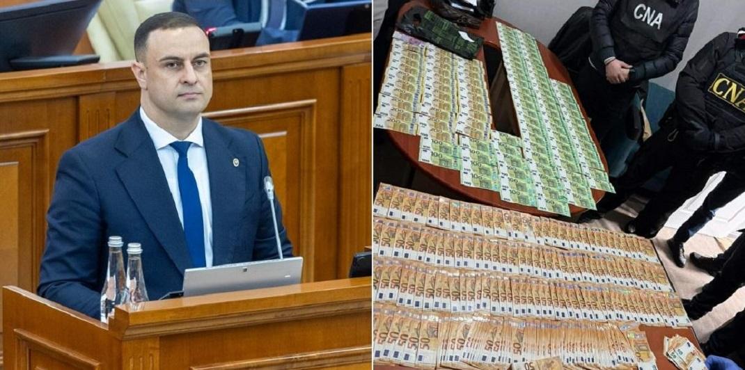 Sinteza CNA: Patru persoane au fost reținute cu o mită de 40.000 de euro și au fost aplicate sechestre pe bunuri infracționale în valoare de circa 8,4 milioane de lei