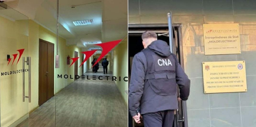 Percheziții într-un dosar privind gestionarea ilegală a deșeurilor periculoase și trucarea unei licitații la Î.S. „Moldelectrica”: Patru  persoane au fost reținute