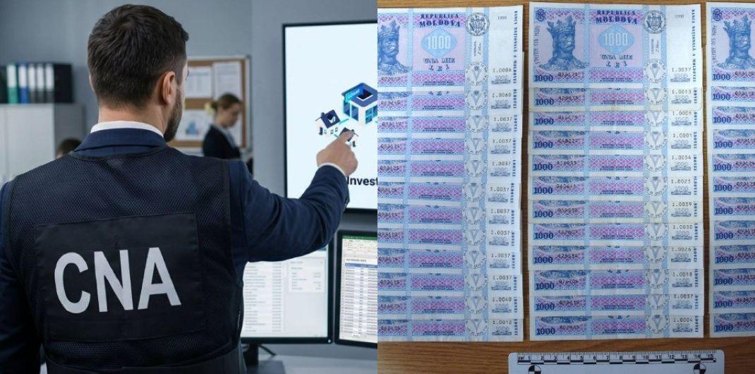 Sinteza CNA: Arest pentru o mită de 30.000 de euro și sechestre de 13,4 mil. lei
